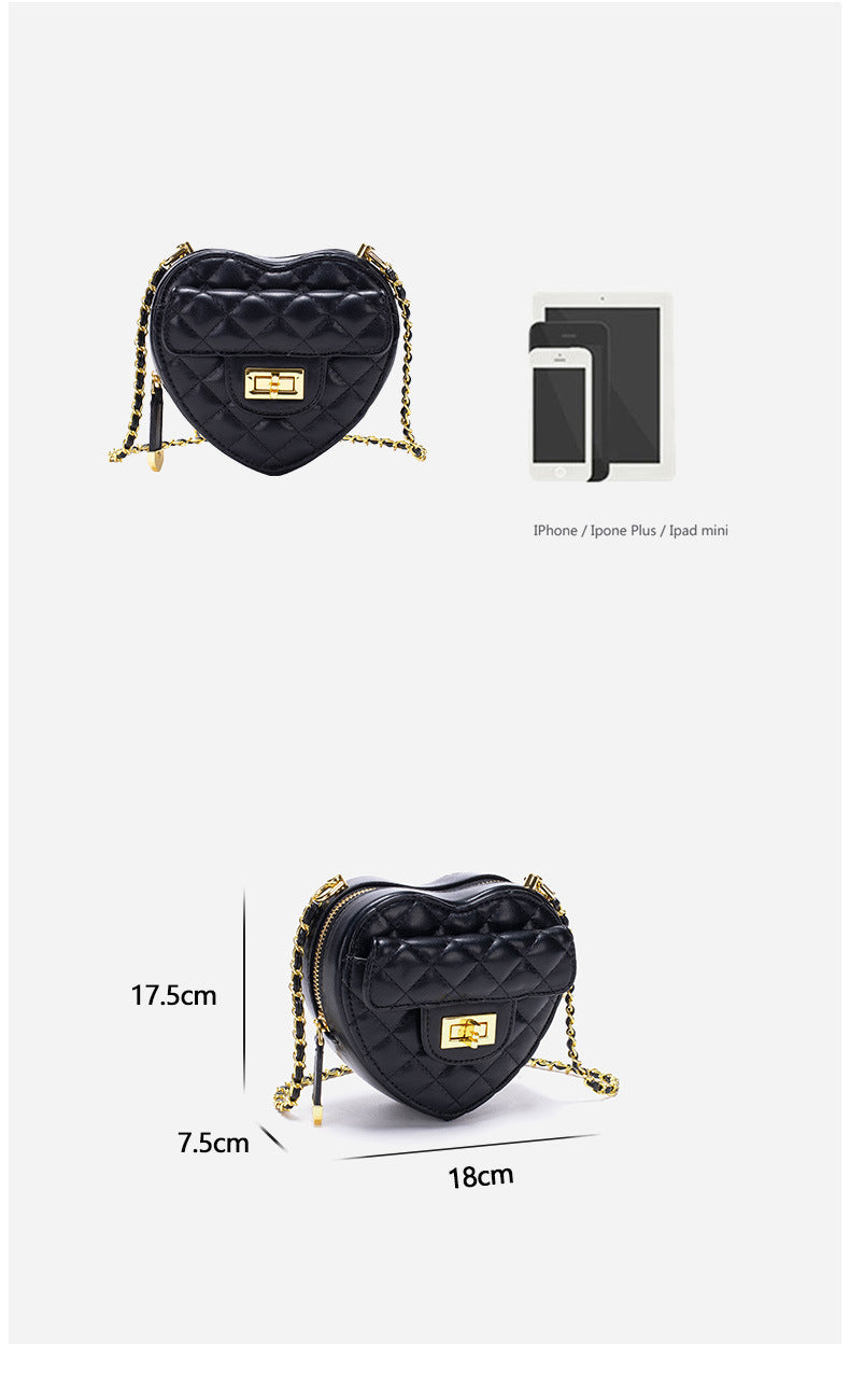 Heart Chain Crossbody Chain