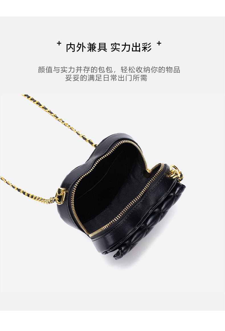 Heart Chain Crossbody Chain